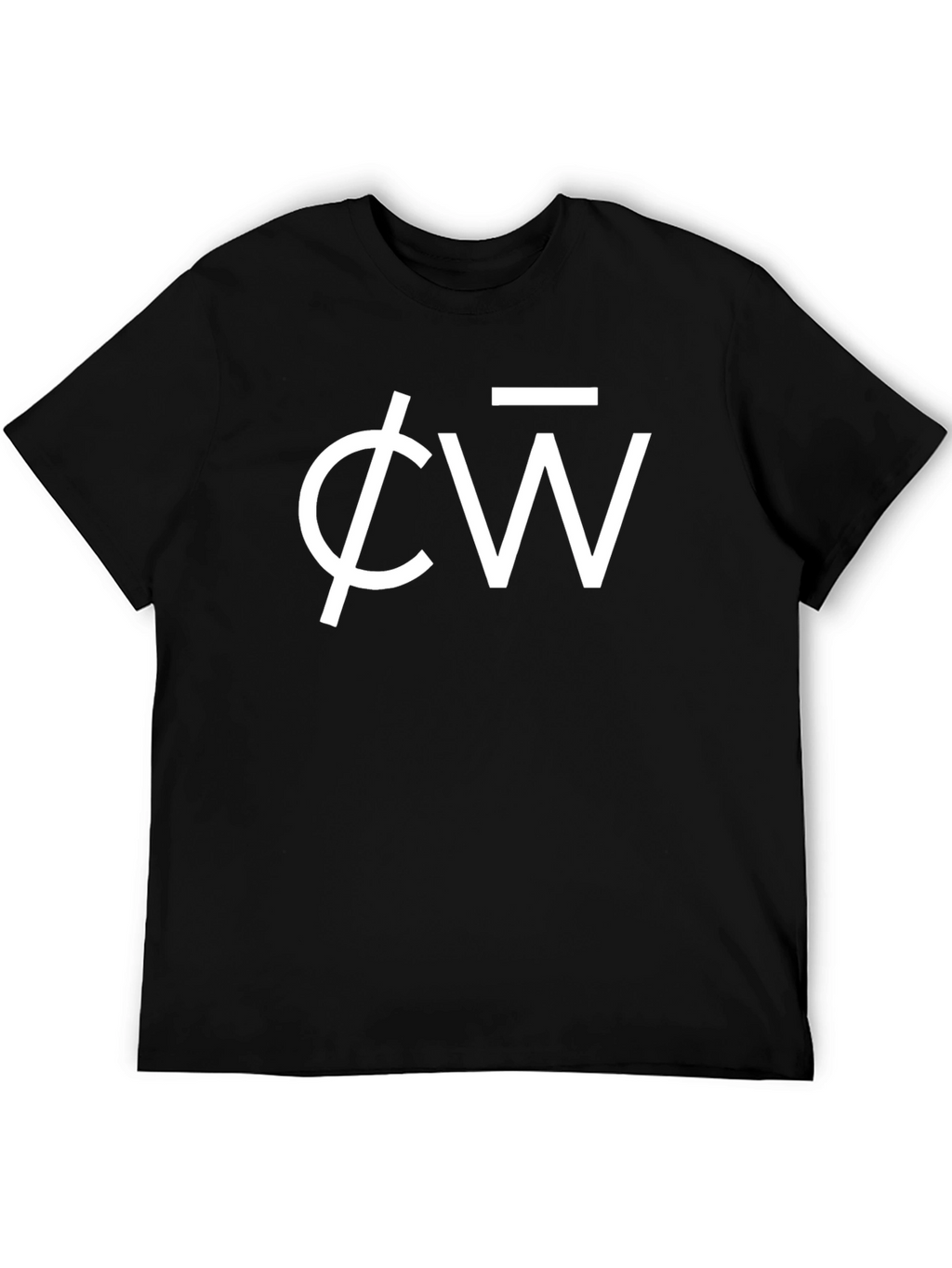 Abstract Symbol Black T-Shirt