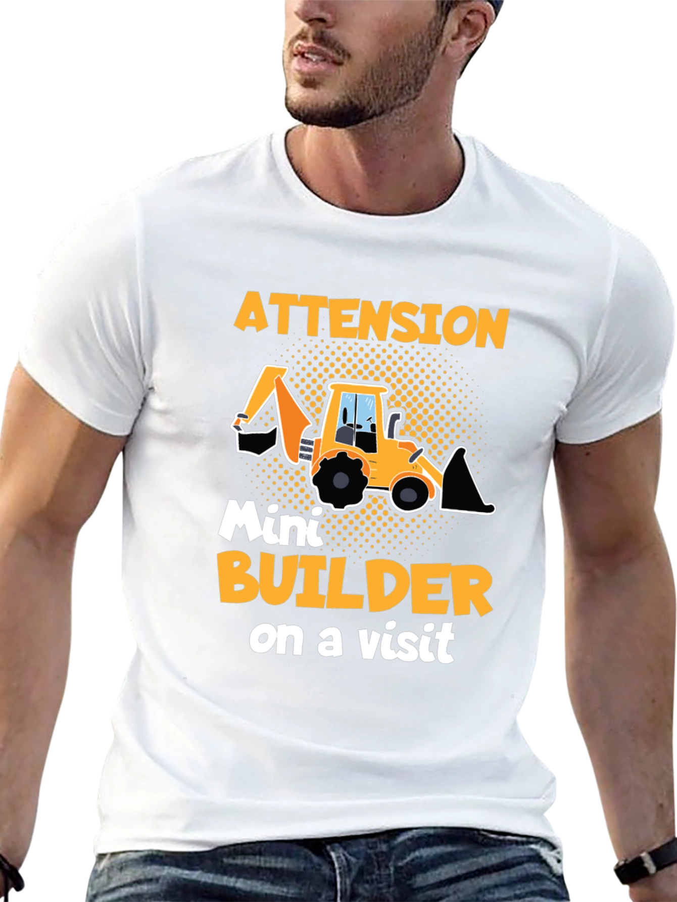 Mini Builder on a Visit Toddler T-Shirt