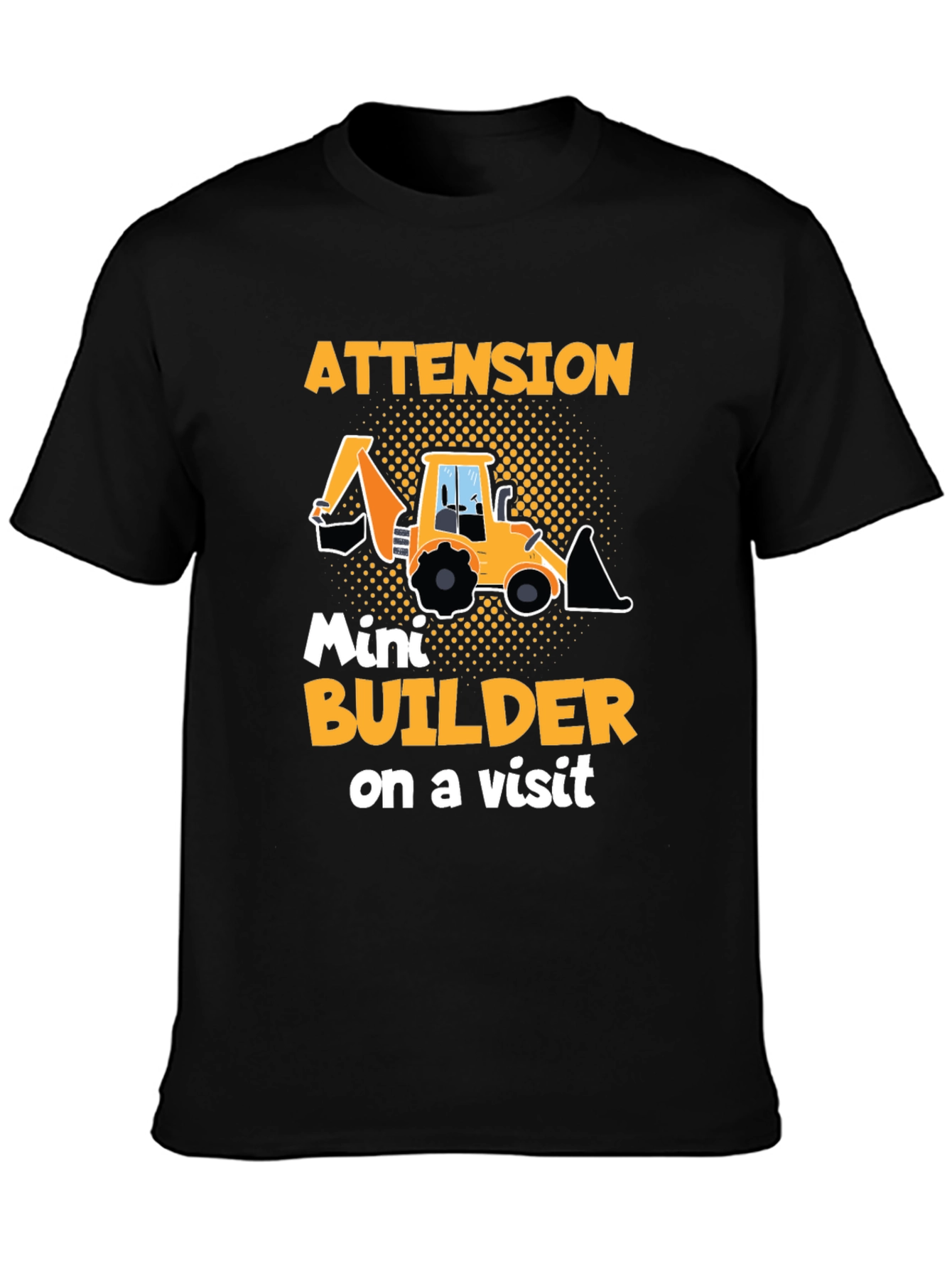 Mini Builder on a Visit Toddler T-Shirt