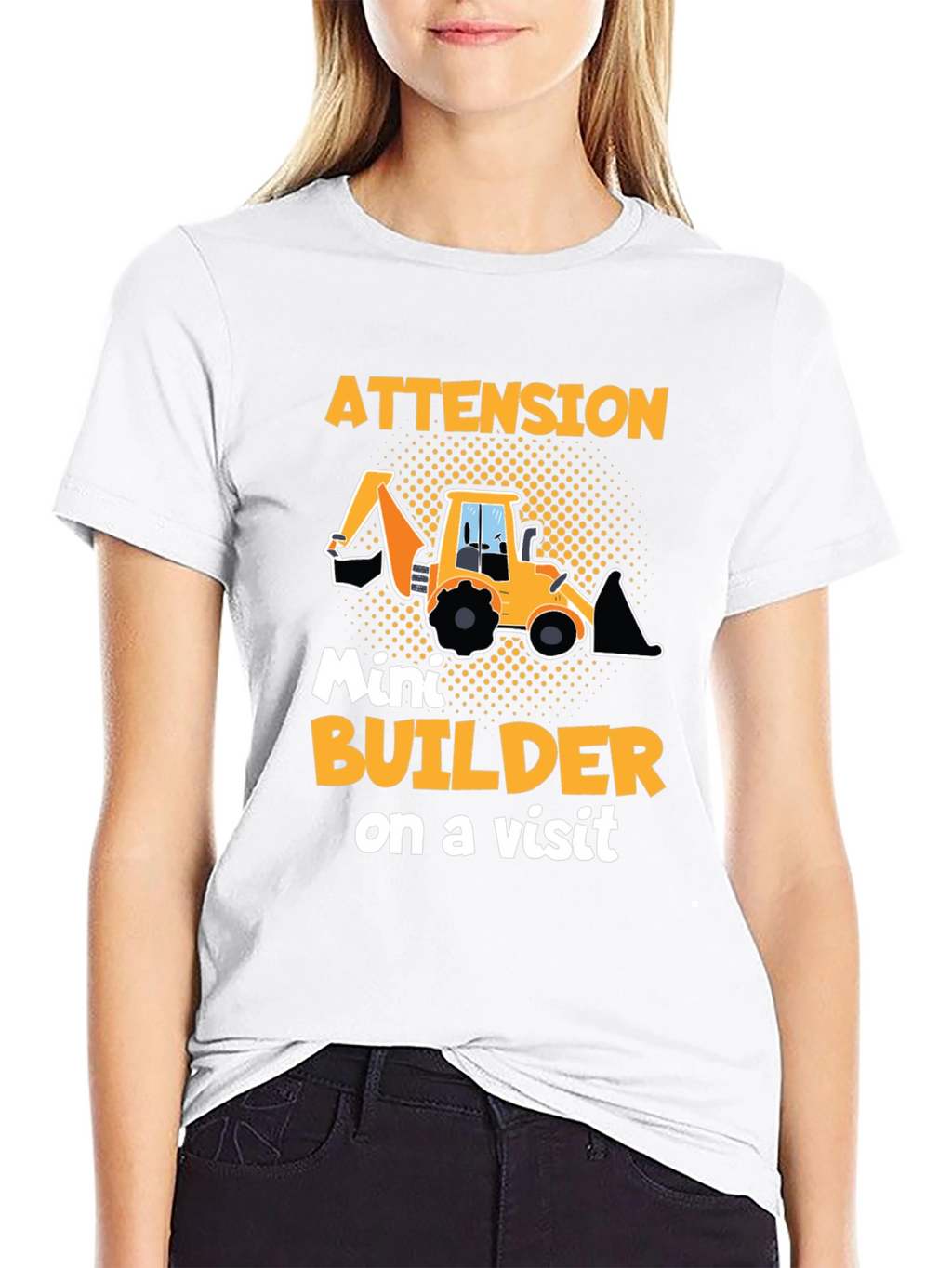 Mini Builder on a Visit Toddler T-Shirt