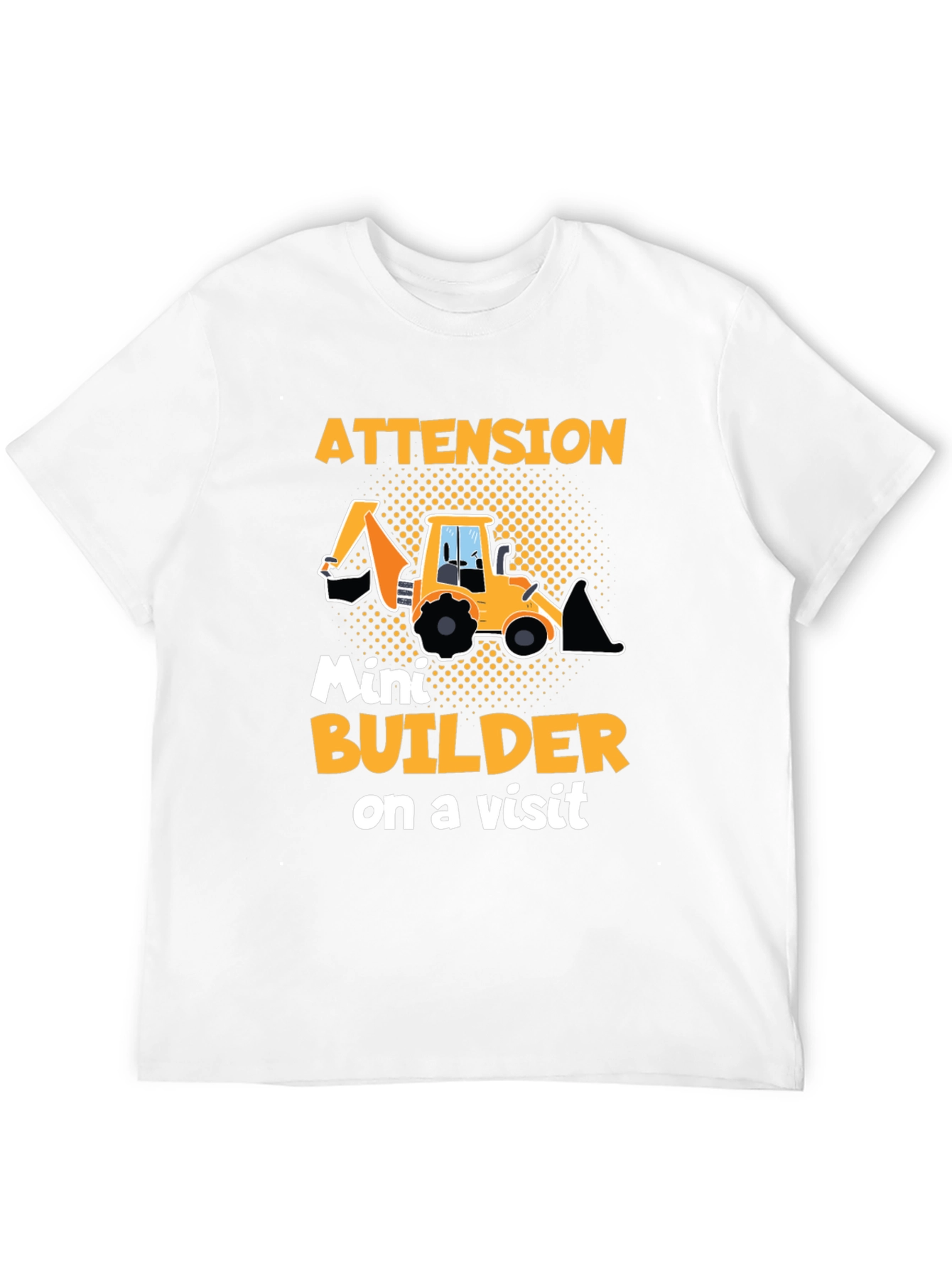 Mini Builder on a Visit Toddler T-Shirt