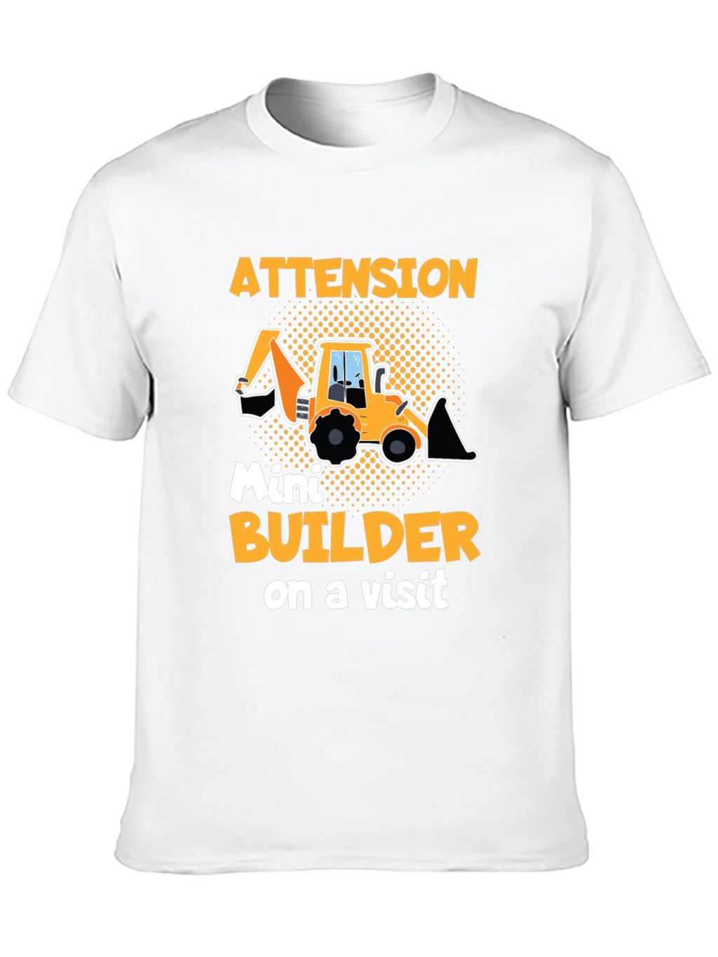 Mini Builder on a Visit Toddler T-Shirt