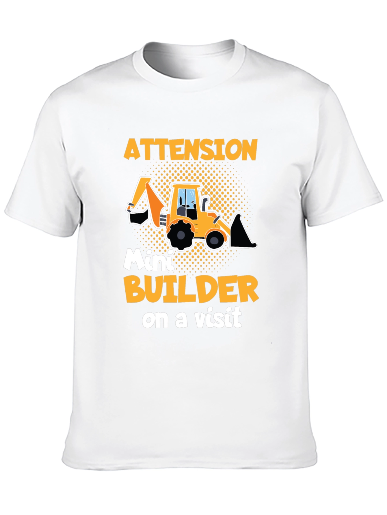 Mini Builder on a Visit Toddler T-Shirt