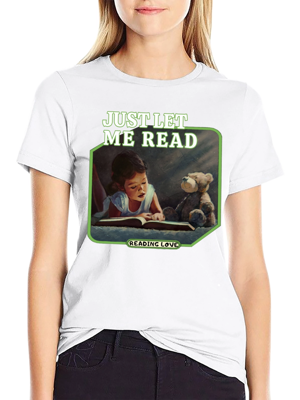 Just Let Me Read Graphic T-Shirt