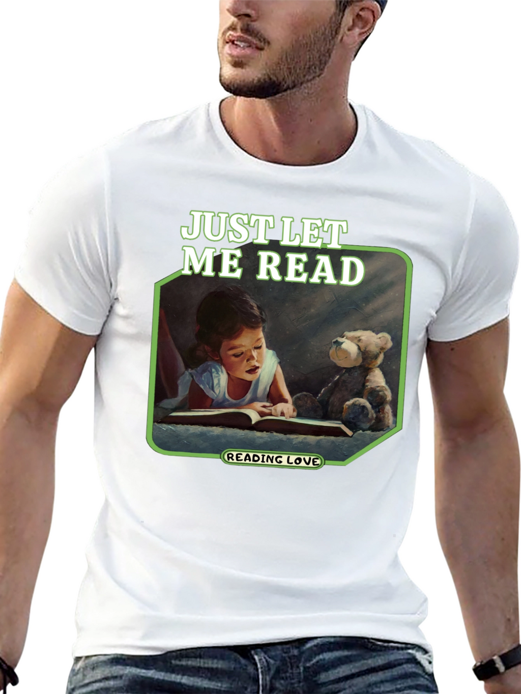Just Let Me Read Graphic T-Shirt