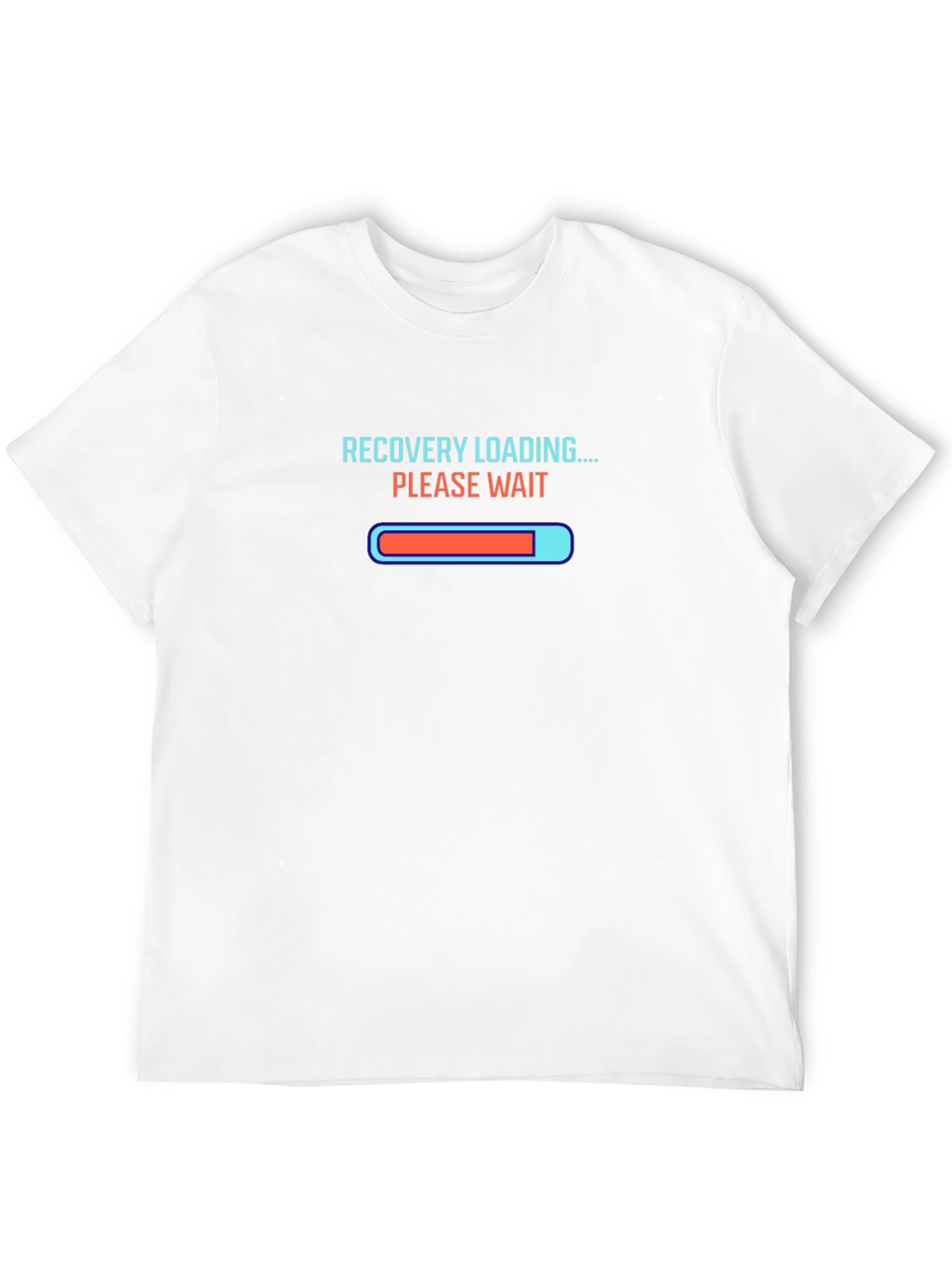 Recovery Loading T-Shirt - Black Graphic Tee