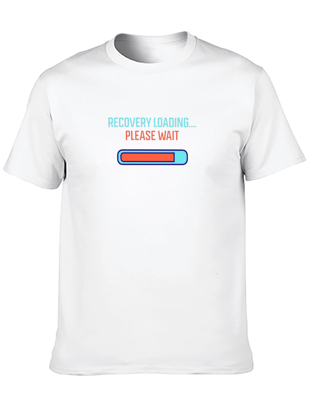 Recovery Loading T-Shirt - Black Graphic Tee