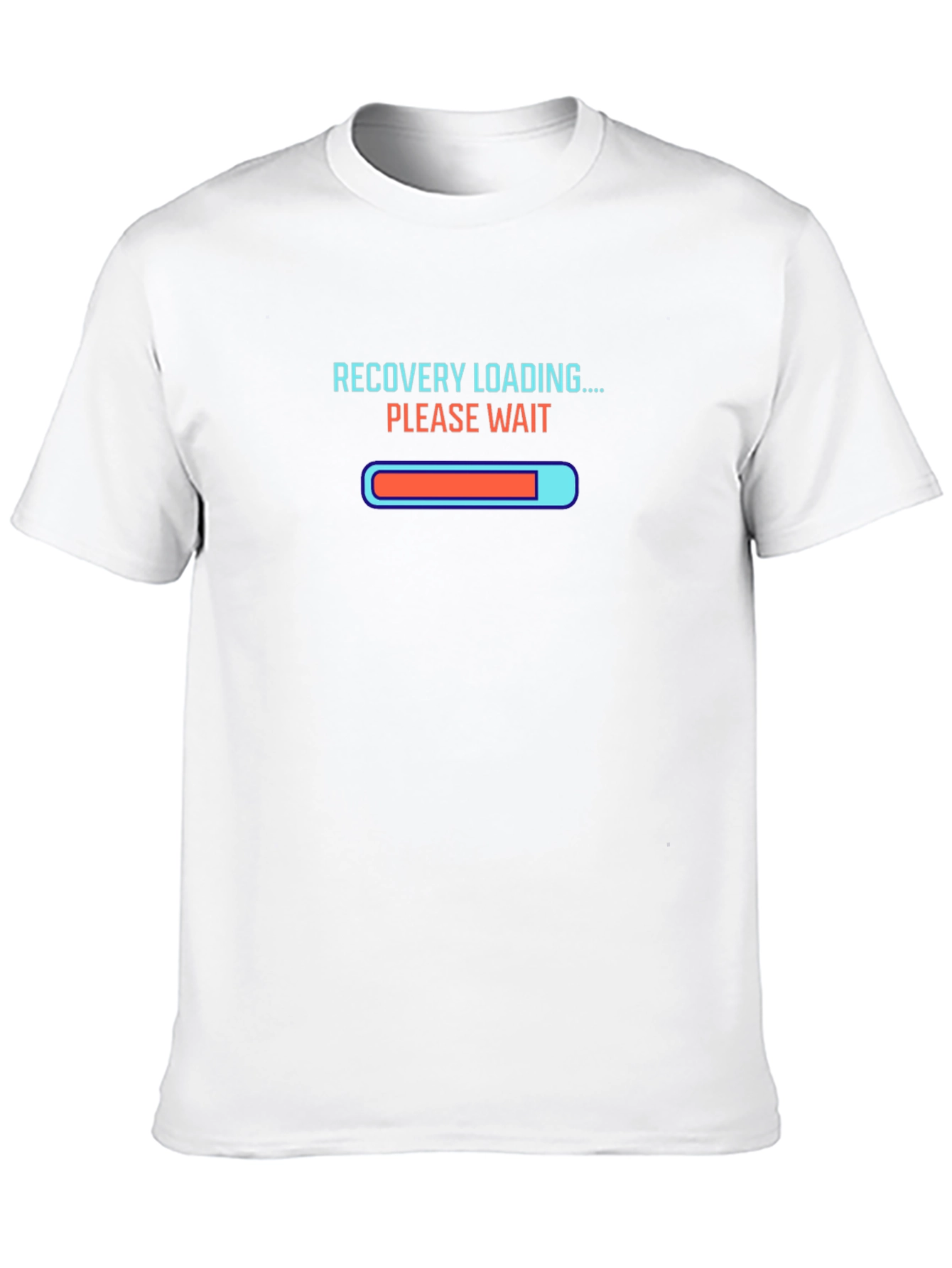 Recovery Loading T-Shirt - Black Graphic Tee