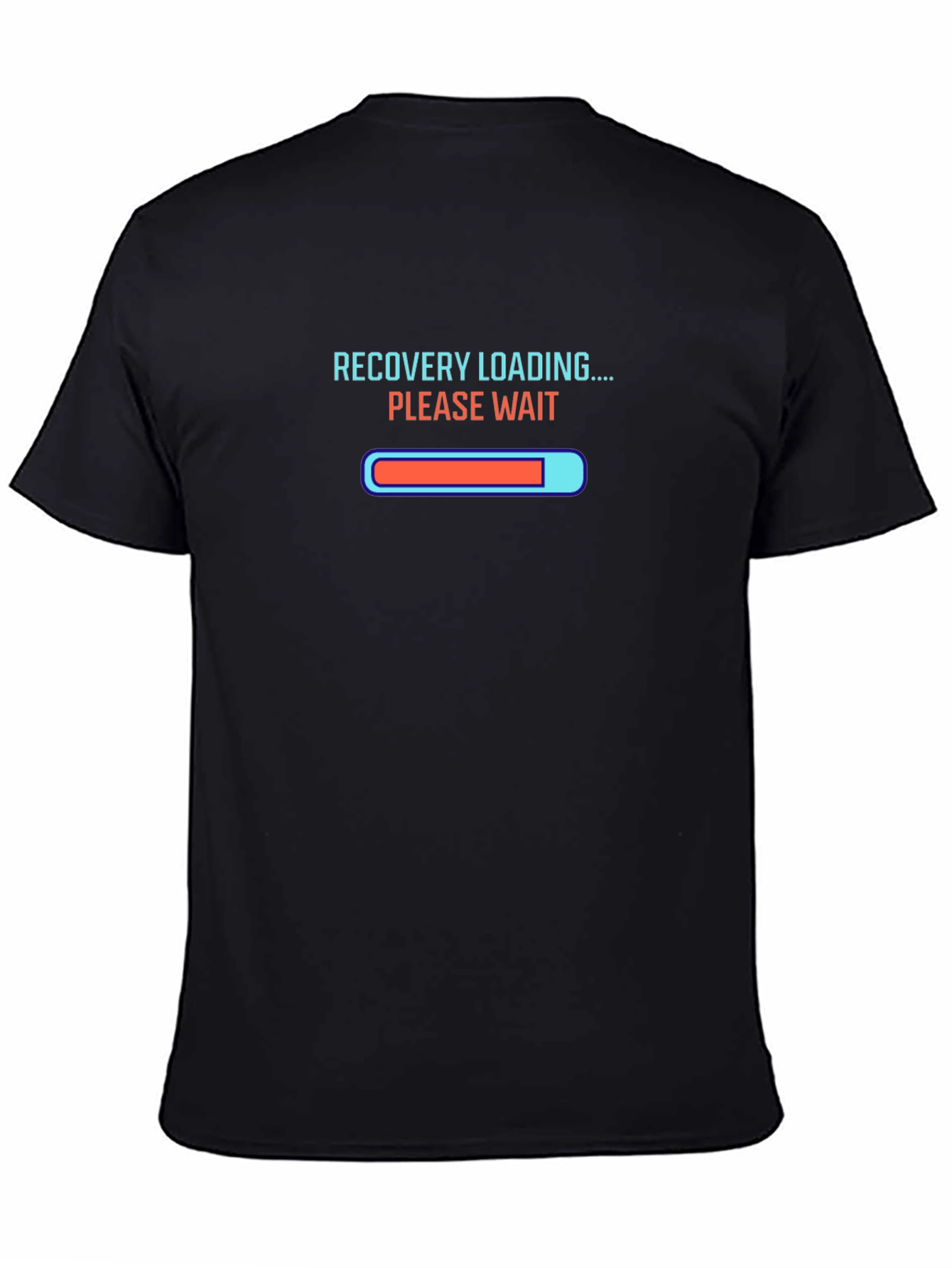 Recovery Loading T-Shirt - Black Graphic Tee