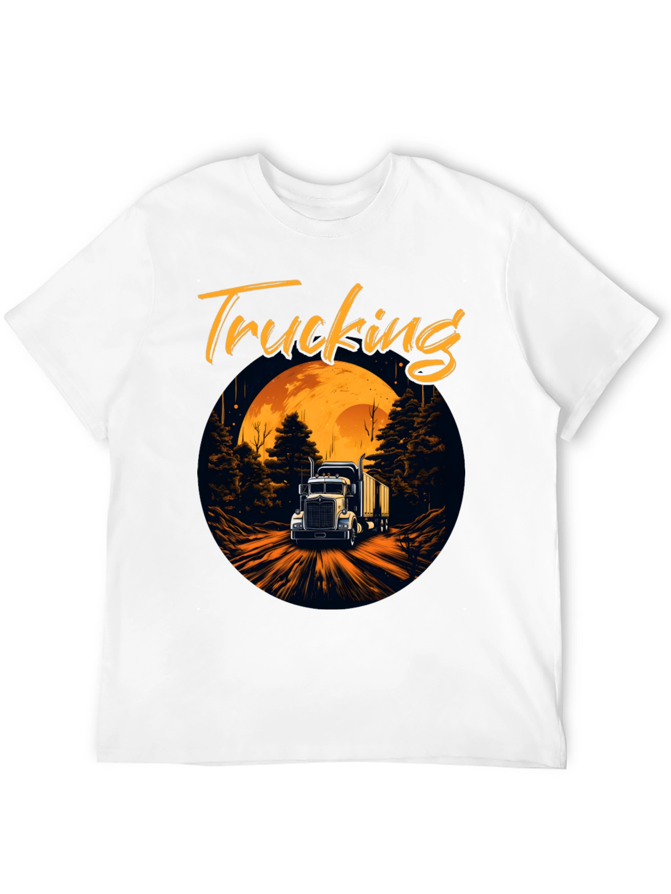 Trucking T-Shirt: Moonlit Adventure Tee