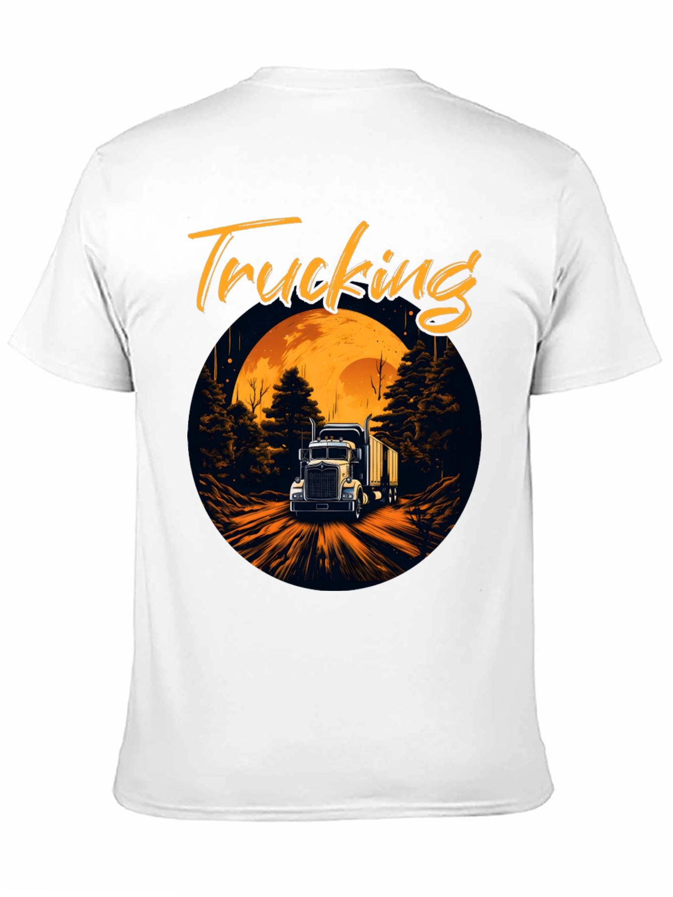 Trucking T-Shirt: Moonlit Adventure Tee