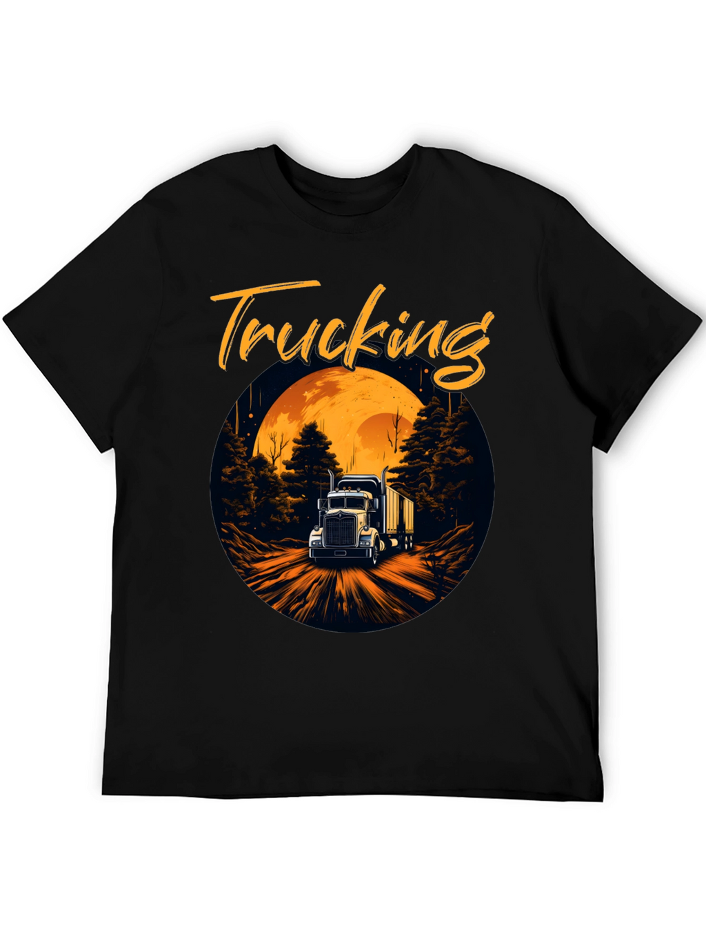 Trucking T-Shirt: Moonlit Adventure Tee