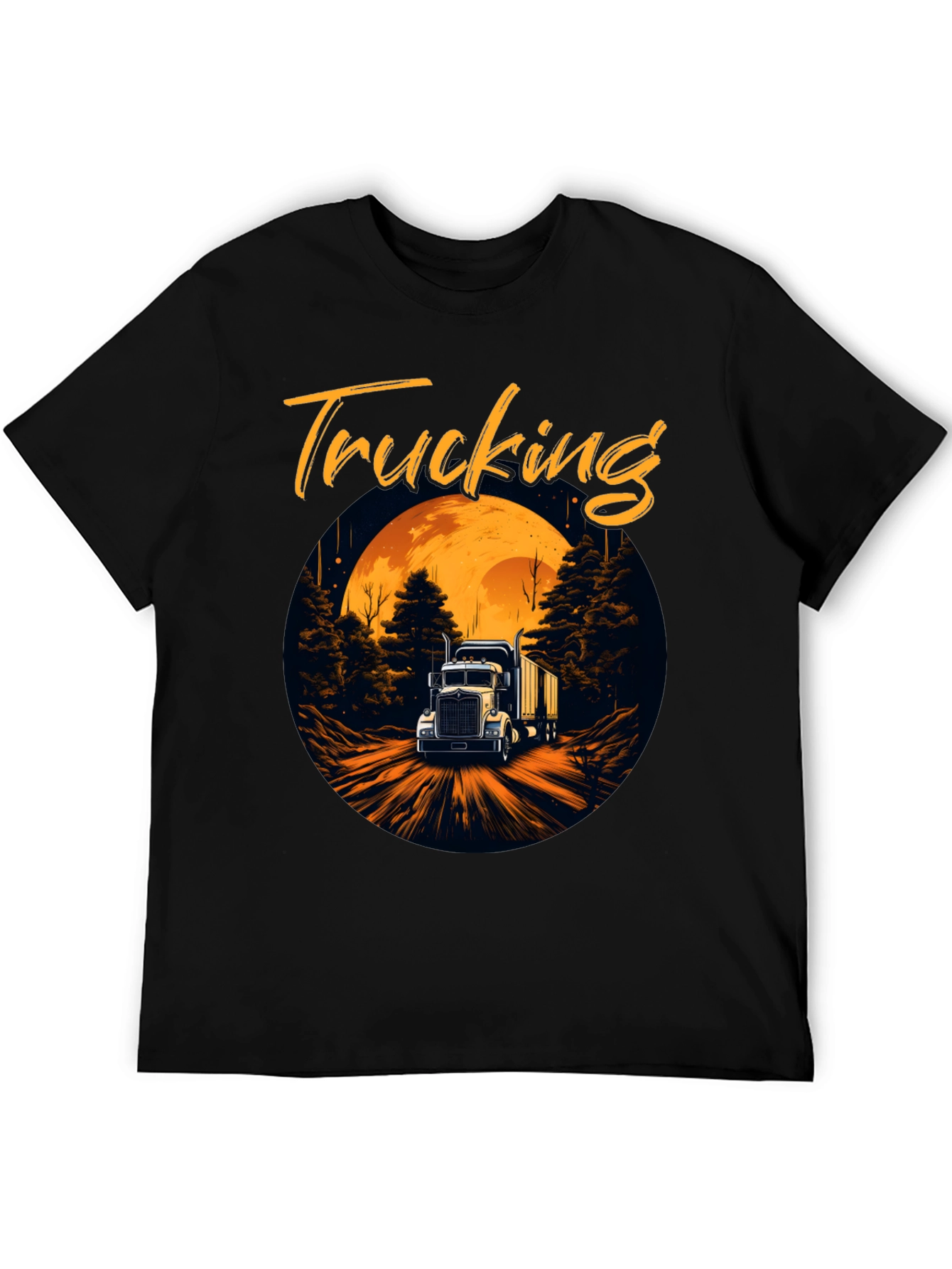 Trucking T-Shirt: Moonlit Adventure Tee