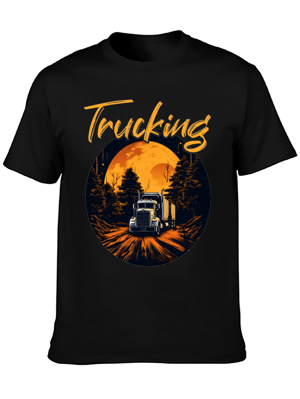 Trucking T-Shirt: Moonlit Adventure Tee