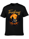 Trucking T-Shirt: Moonlit Adventure Tee