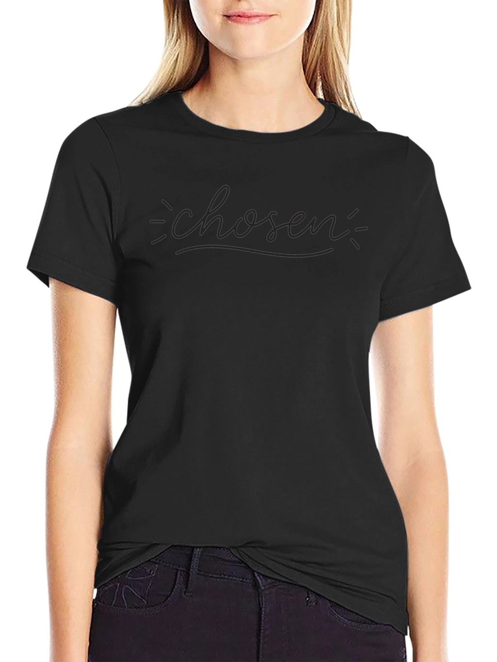Chosen Graphic Tee - Soft Cotton Crewneck