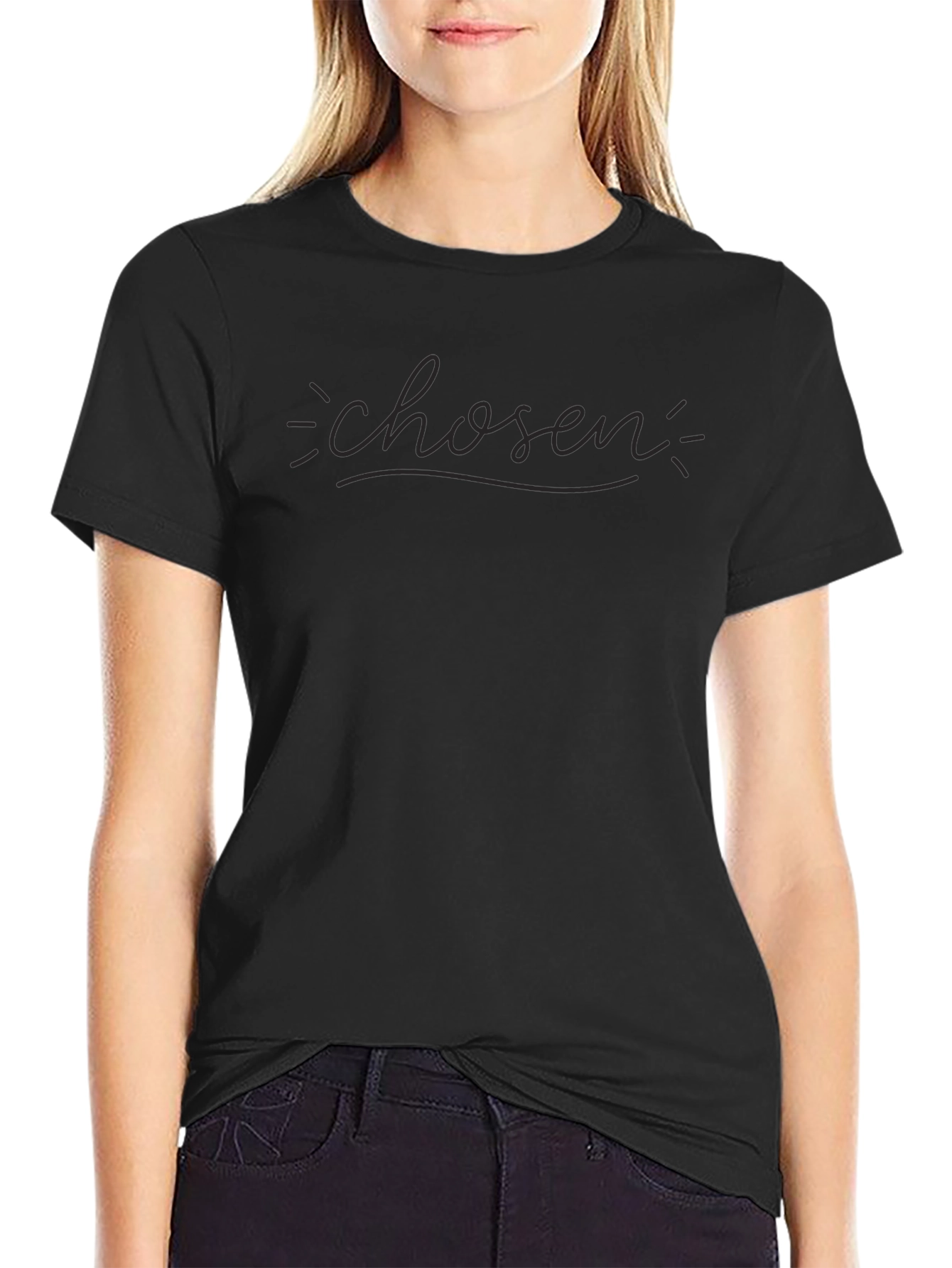 Chosen Graphic Tee - Soft Cotton Crewneck