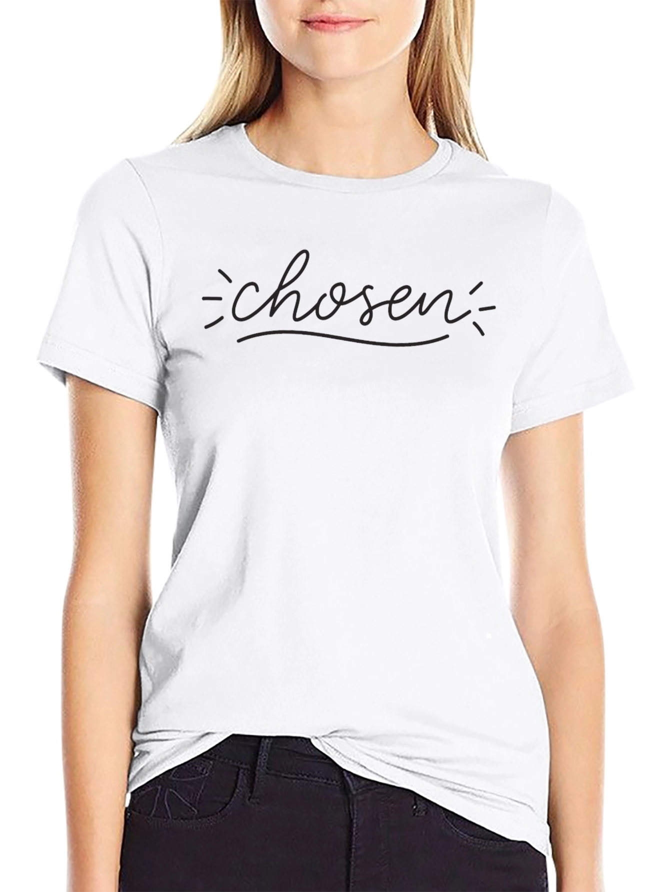 Chosen Graphic Tee - Soft Cotton Crewneck