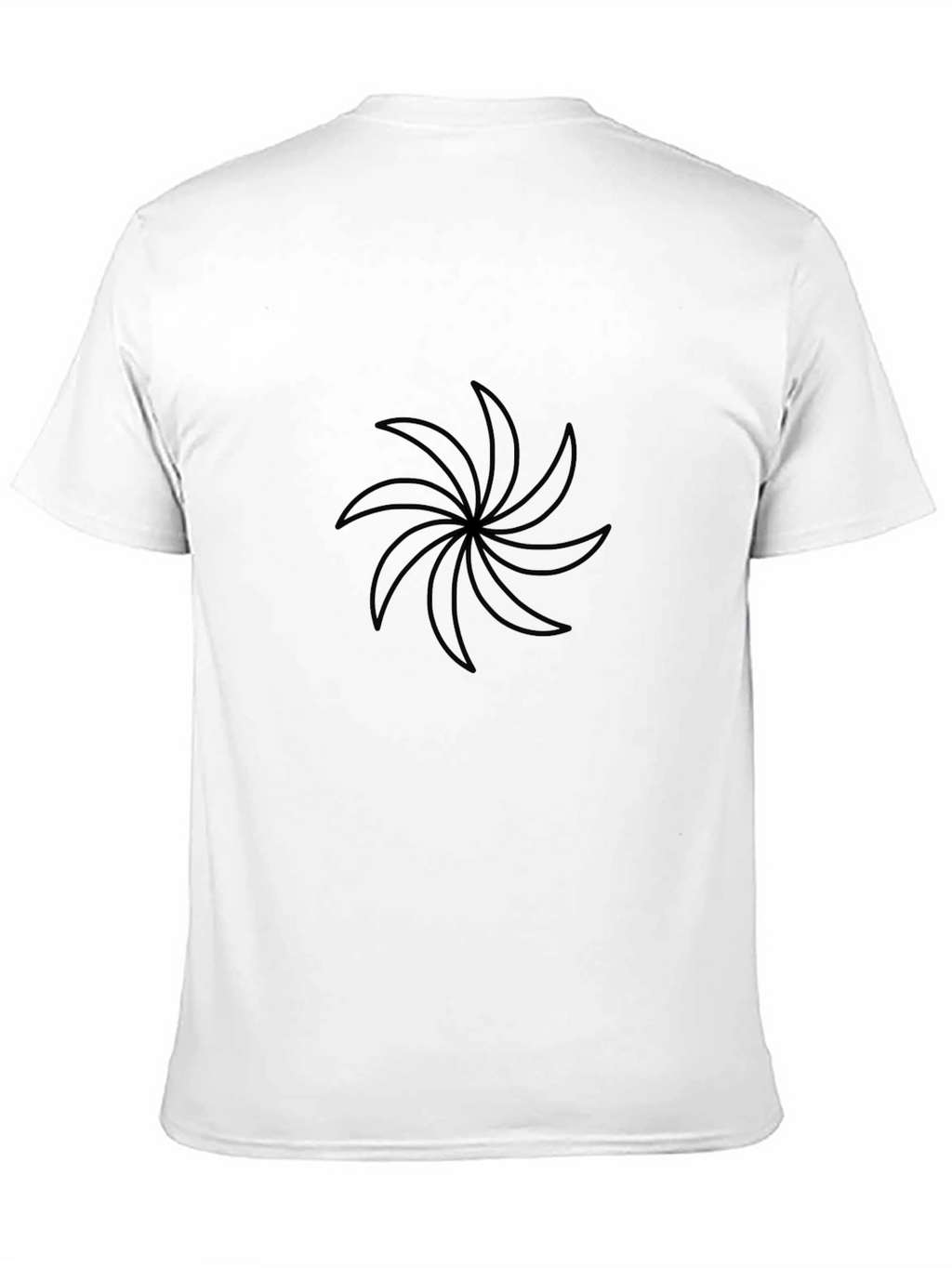 Geometric Black T-Shirt - Modern Style