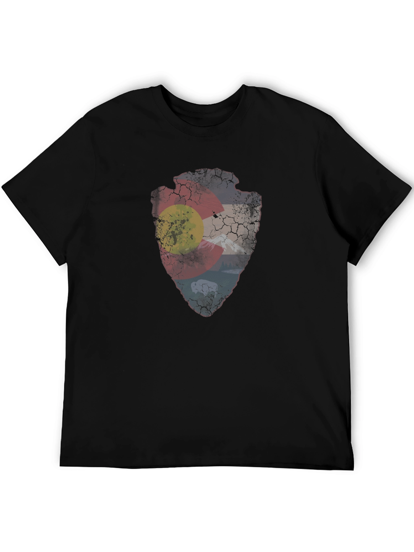 Colorado Flag Arrowhead T-Shirt