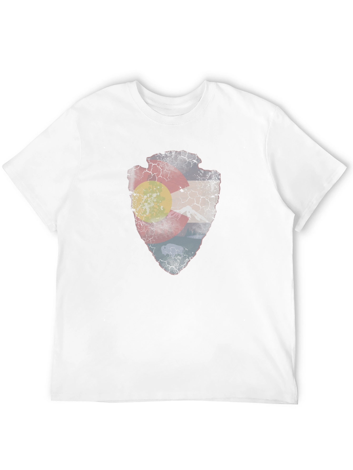 Colorado Flag Arrowhead T-Shirt