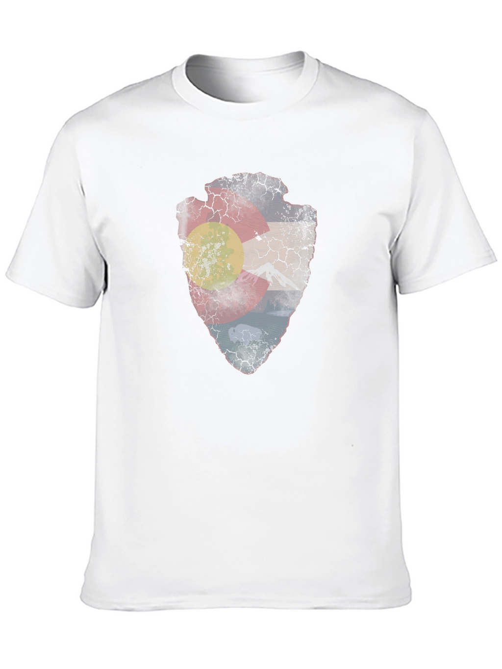 Colorado Flag Arrowhead T-Shirt