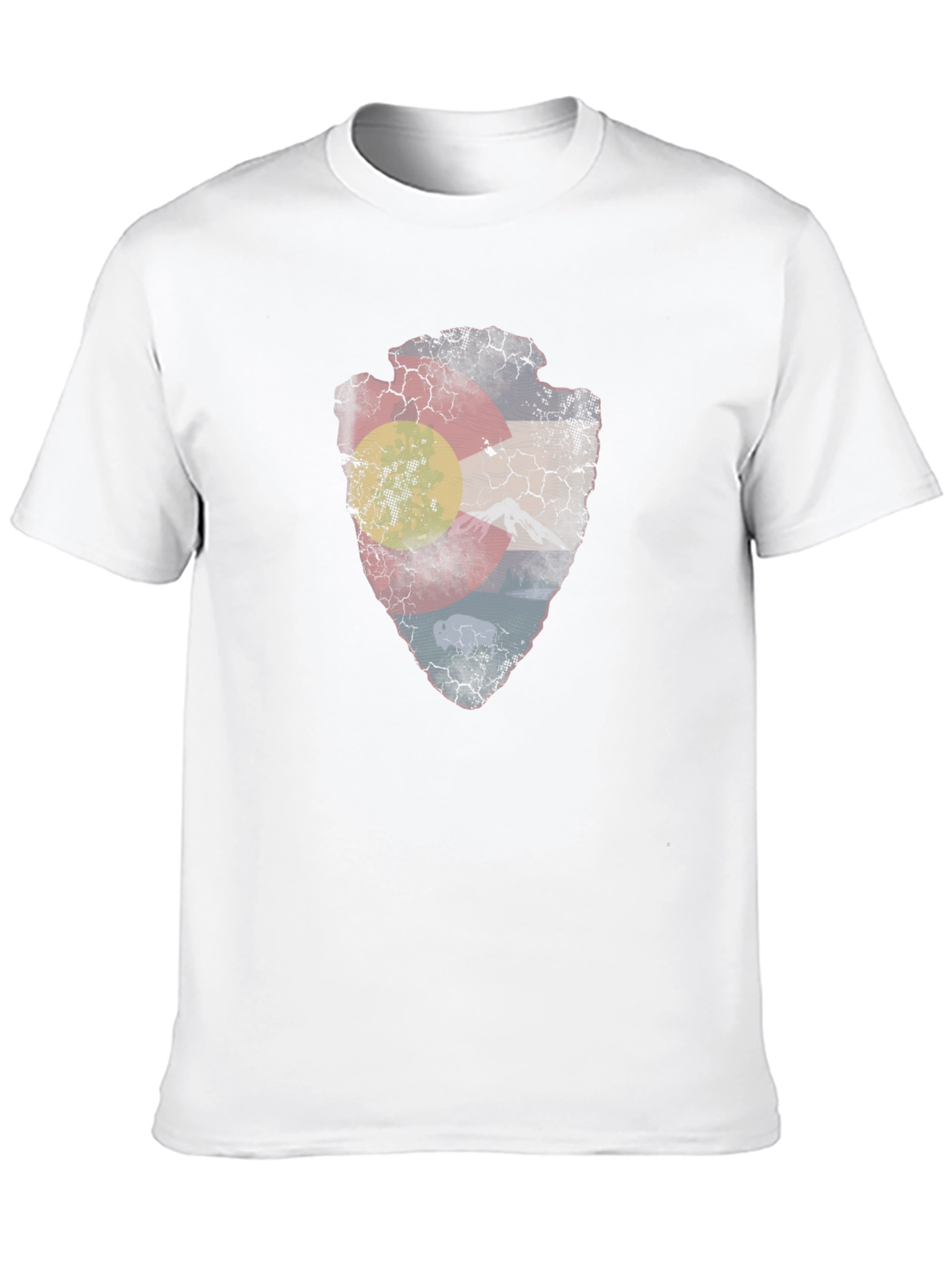 Colorado Flag Arrowhead T-Shirt