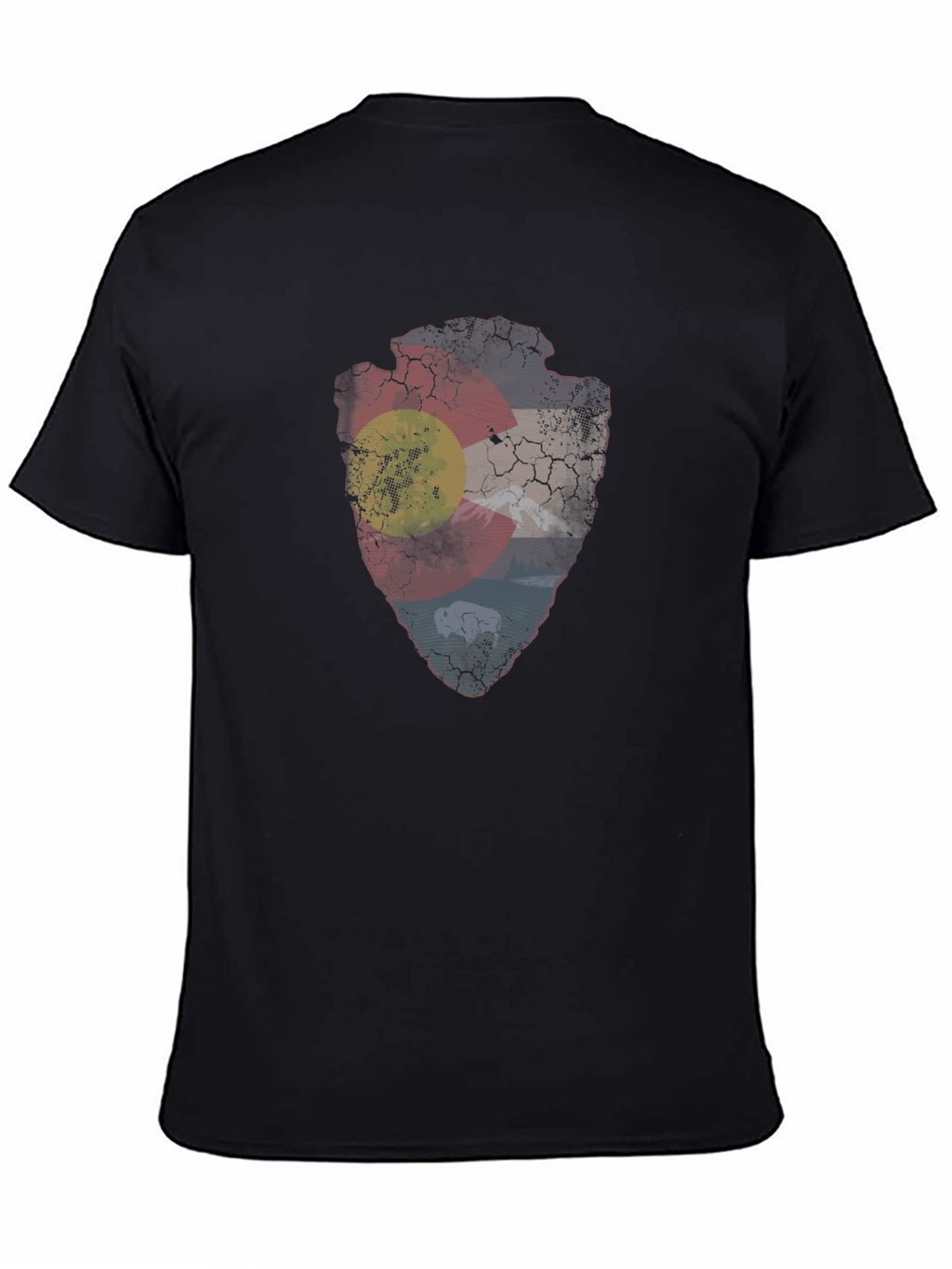 Colorado Flag Arrowhead T-Shirt