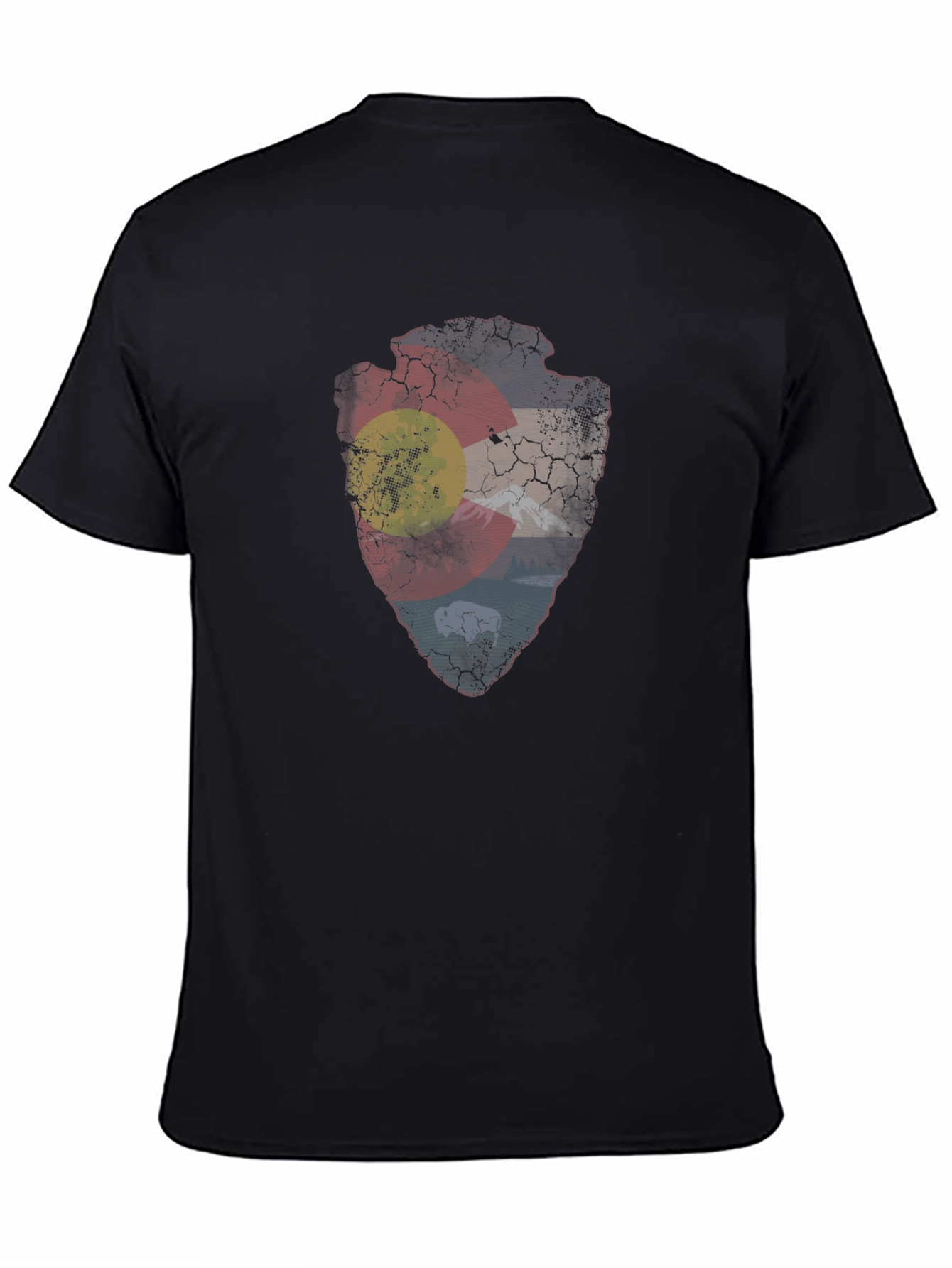 Colorado Flag Arrowhead T-Shirt