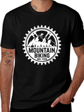 Mountain Biking EST 1978 Black T-Shirt