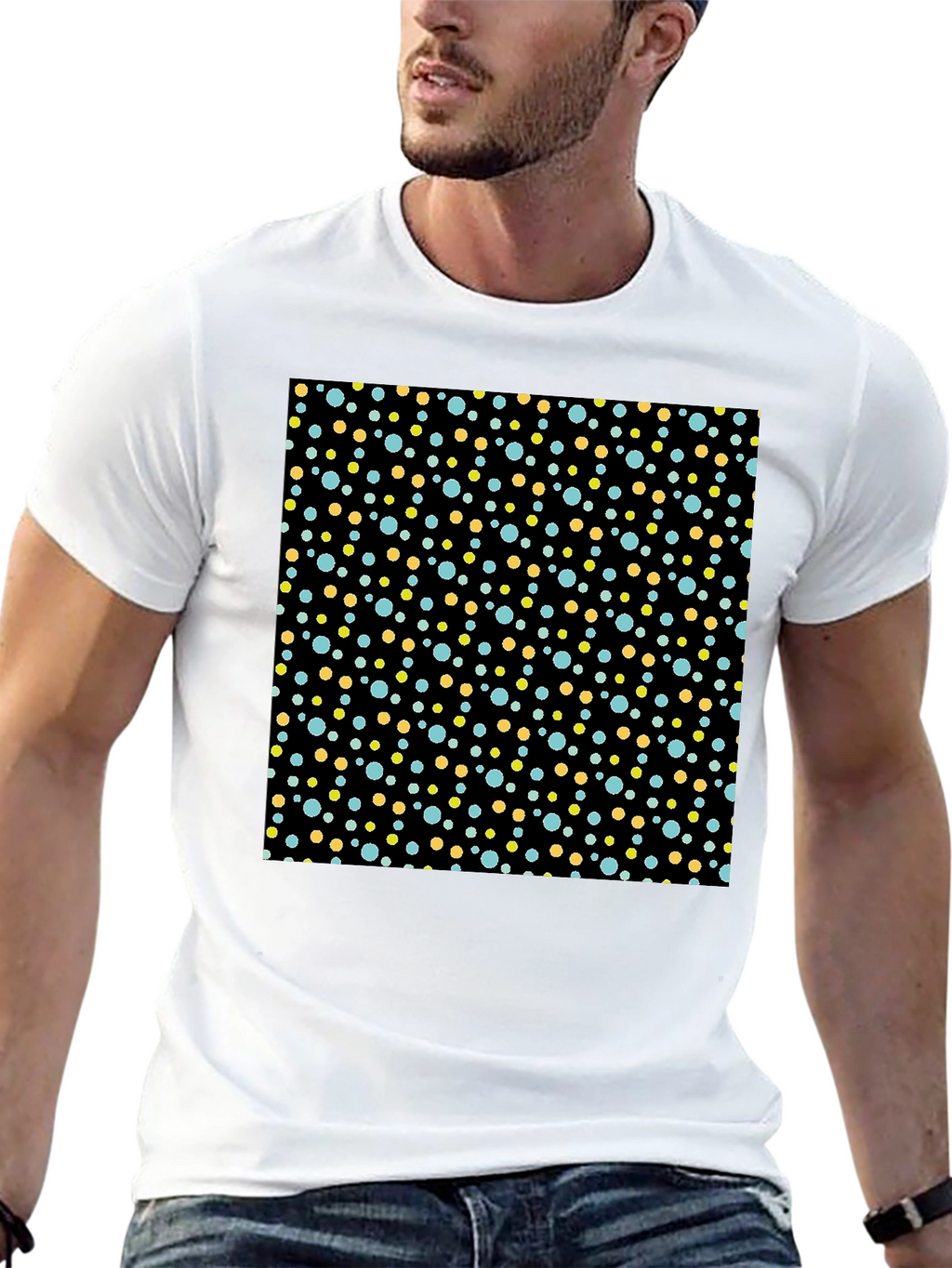 Retro Polka Dot T-Shirt - Classic Style
