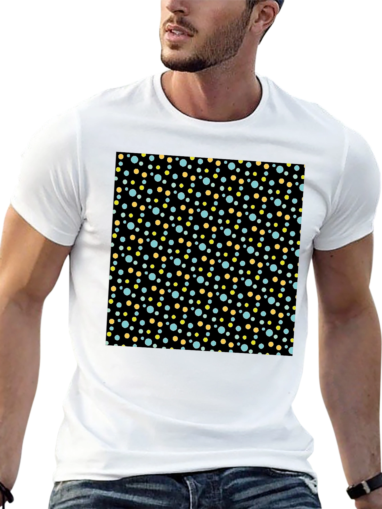 Retro Polka Dot T-Shirt - Classic Style
