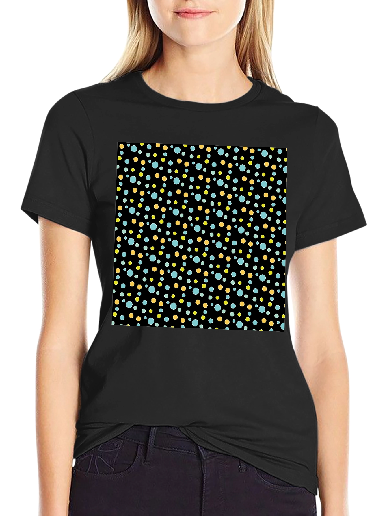 Retro Polka Dot T-Shirt - Classic Style