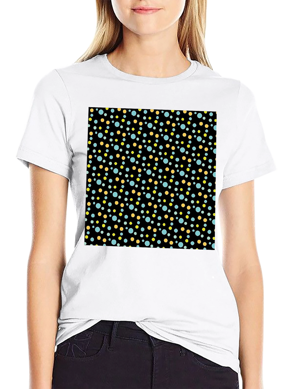 Retro Polka Dot T-Shirt - Classic Style