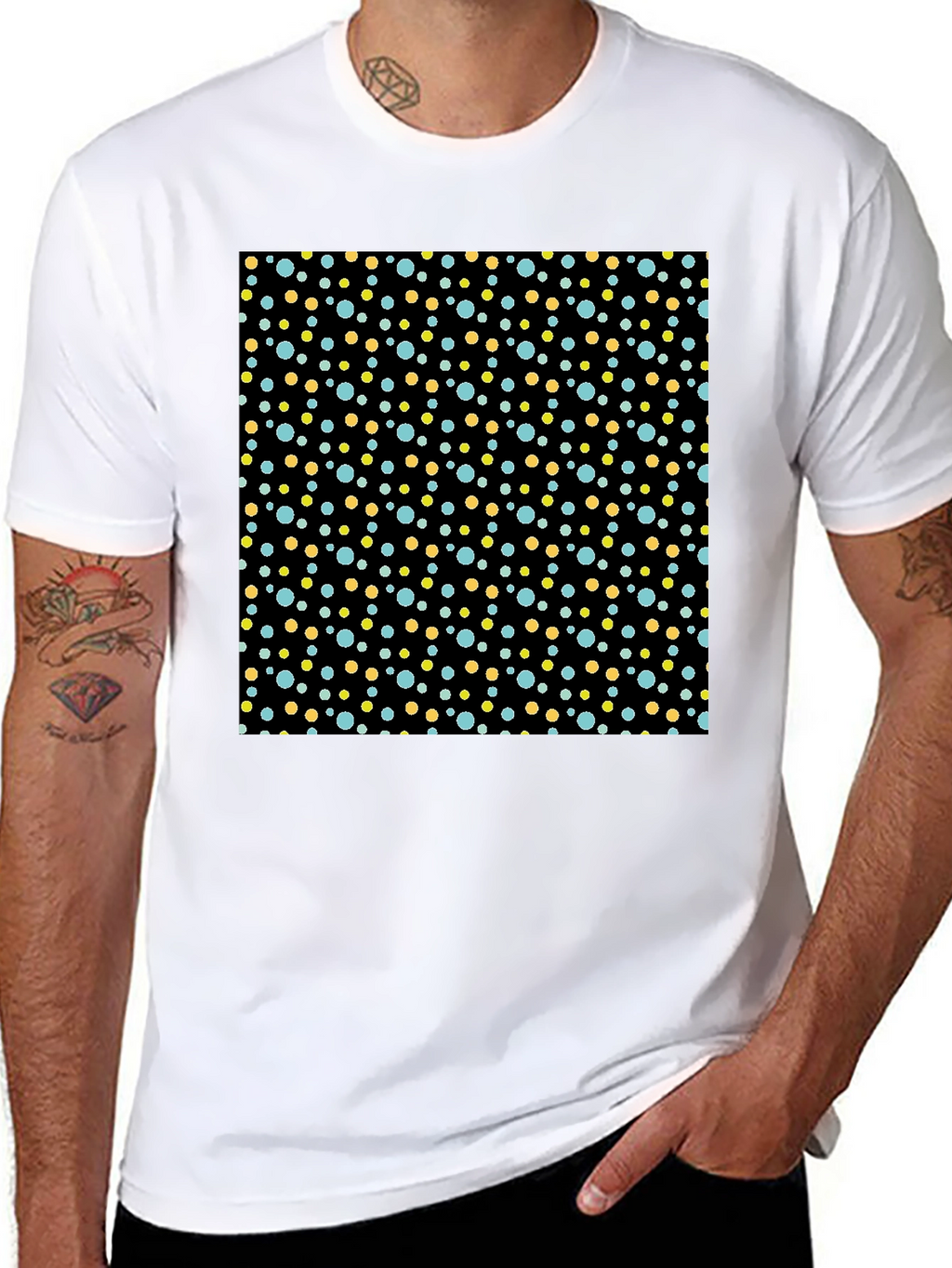 Retro Polka Dot T-Shirt - Classic Style