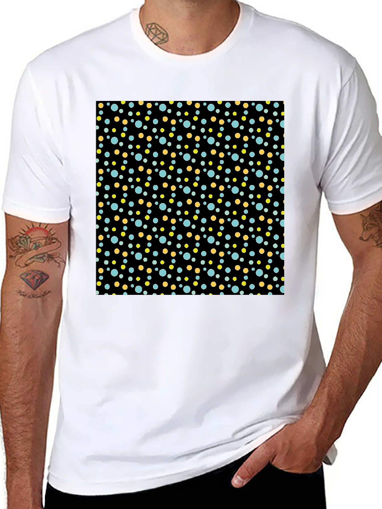Retro Polka Dot T-Shirt - Classic Style