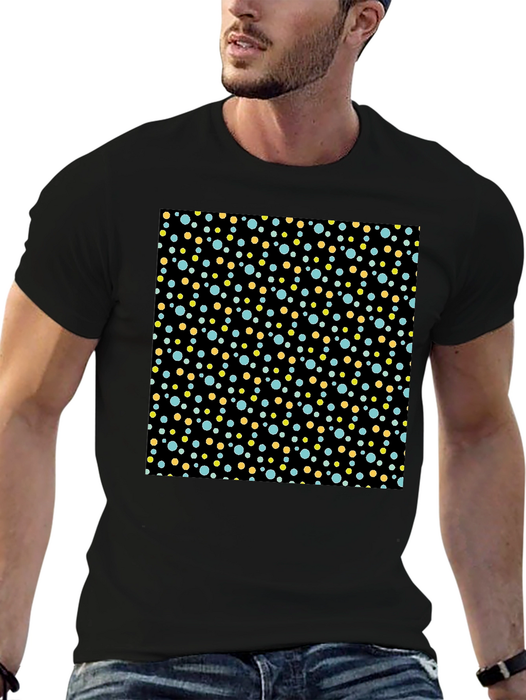 Retro Polka Dot T-Shirt - Classic Style