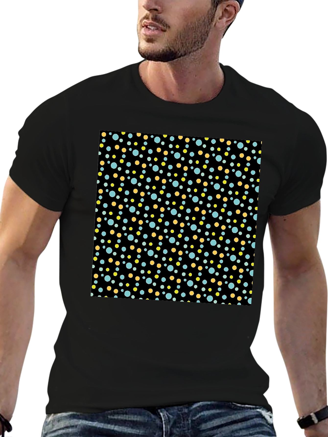 Retro Polka Dot T-Shirt - Classic Style