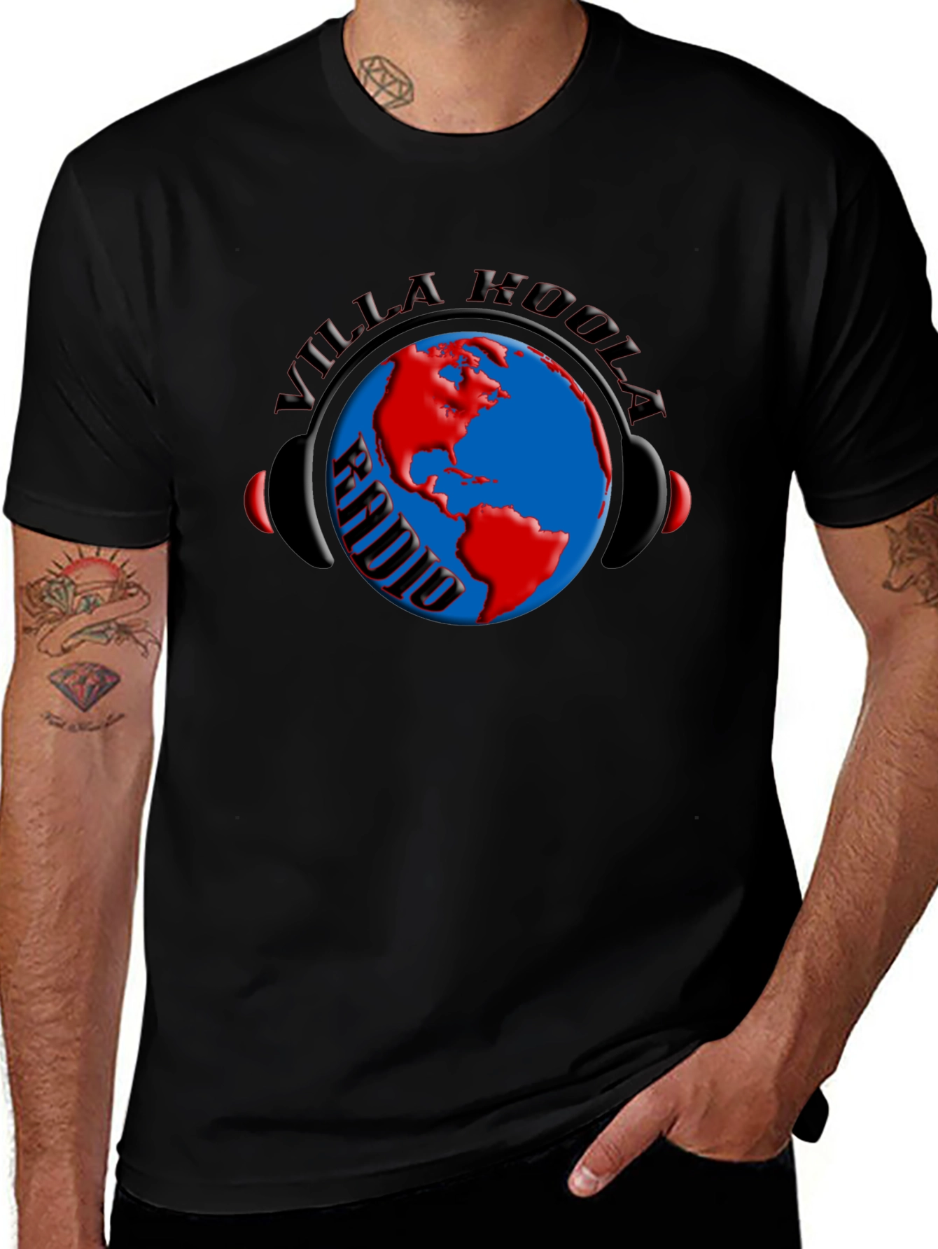 Villa Koola Radio Graphic T-Shirt