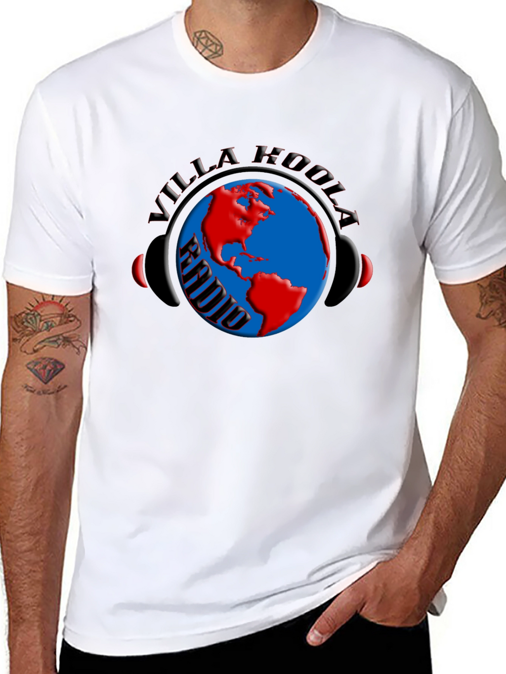 Villa Koola Radio Graphic T-Shirt