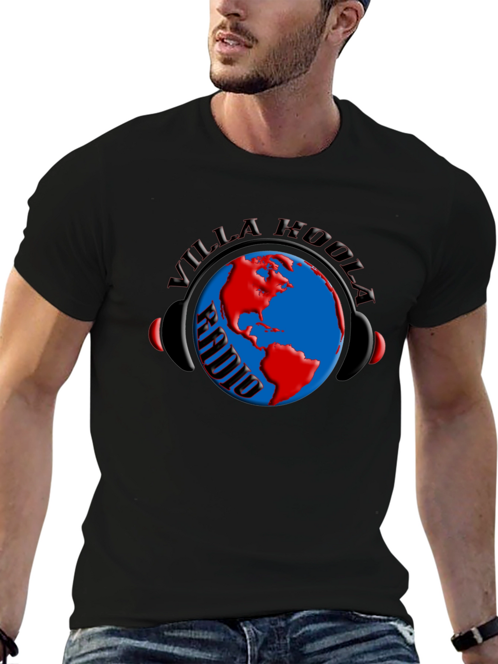Villa Koola Radio Graphic T-Shirt