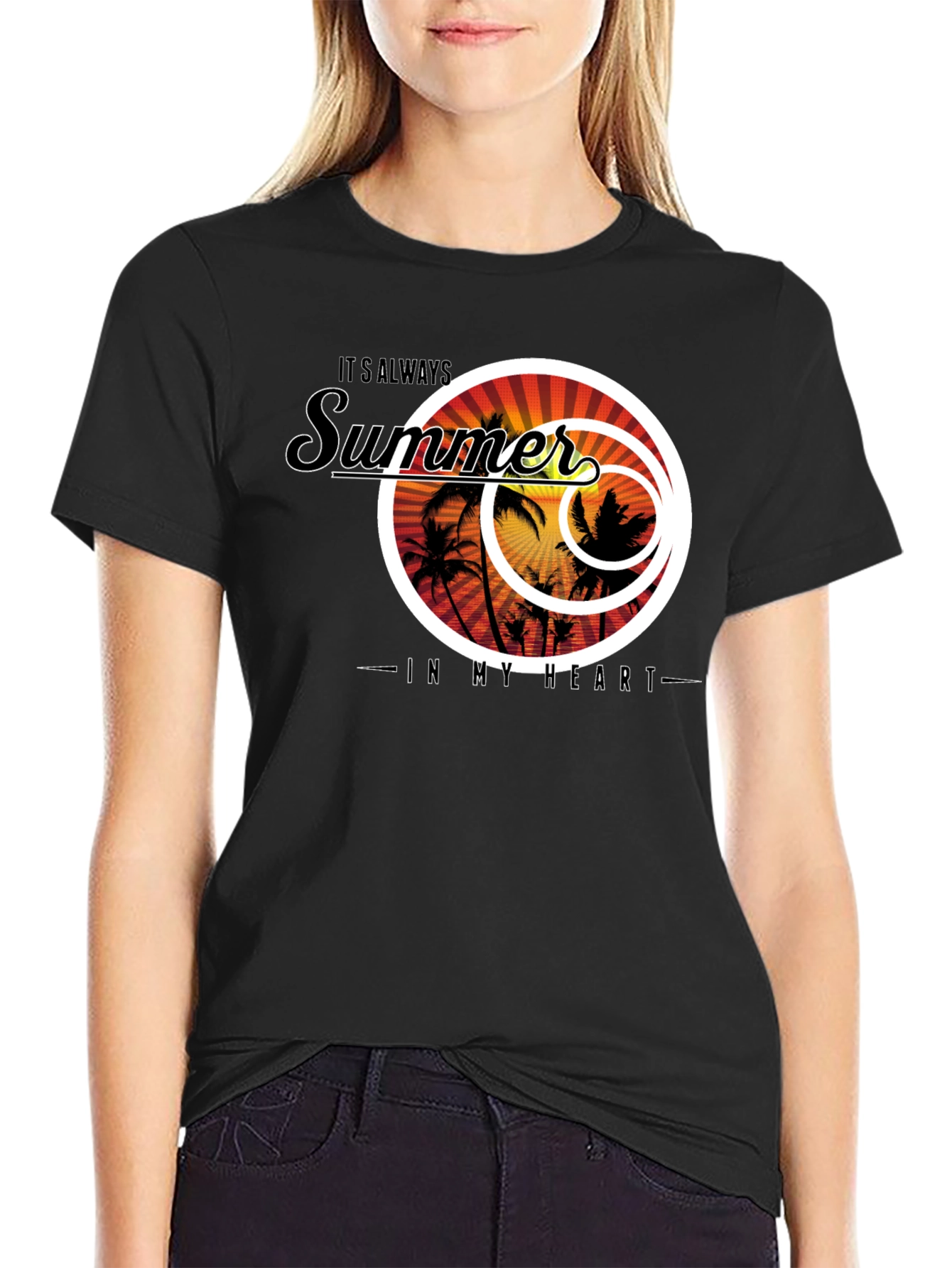 Summer in My Heart Graphic Tee