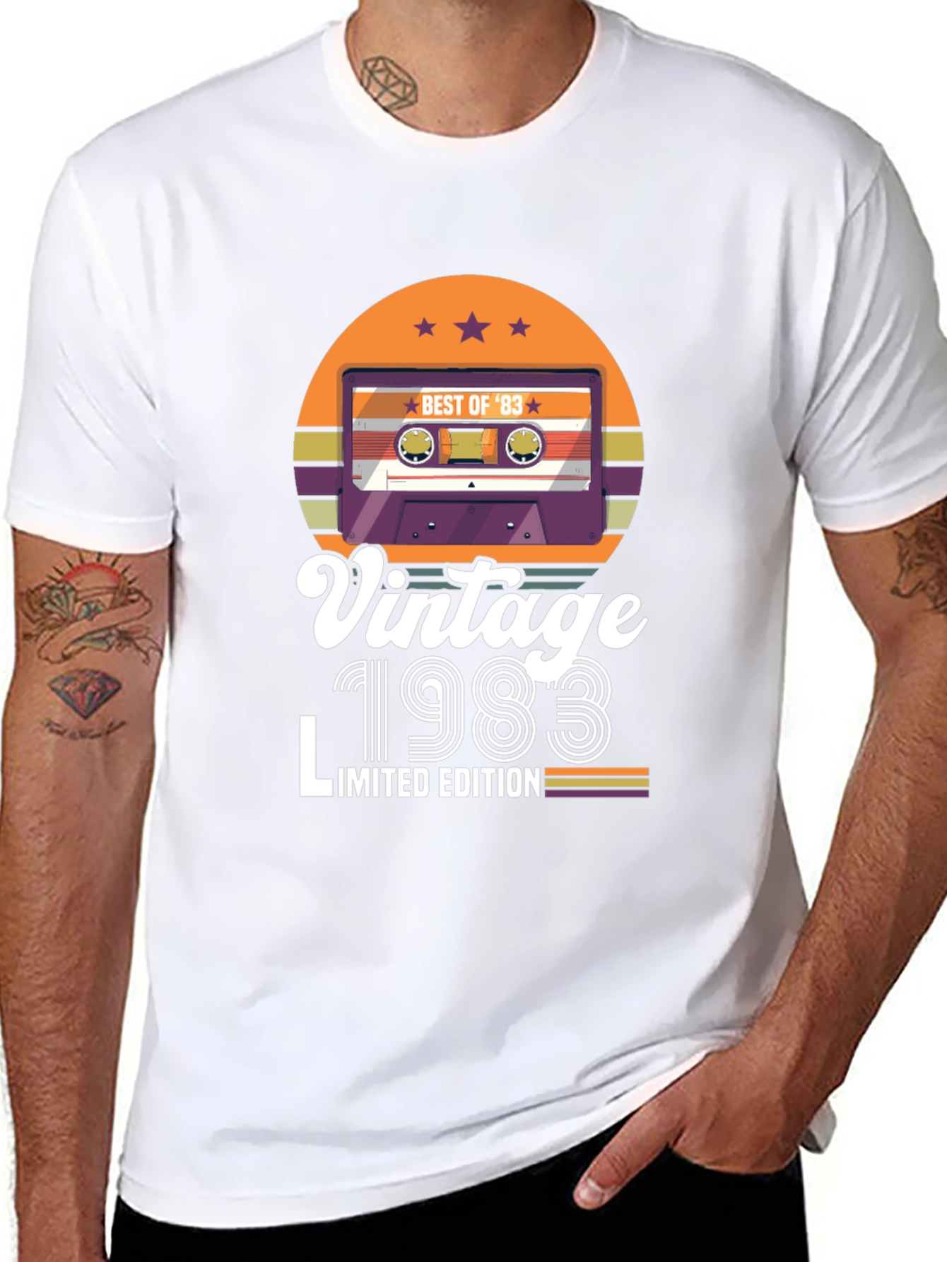 Vintage 1983 Limited Edition Cassette T-Shirt