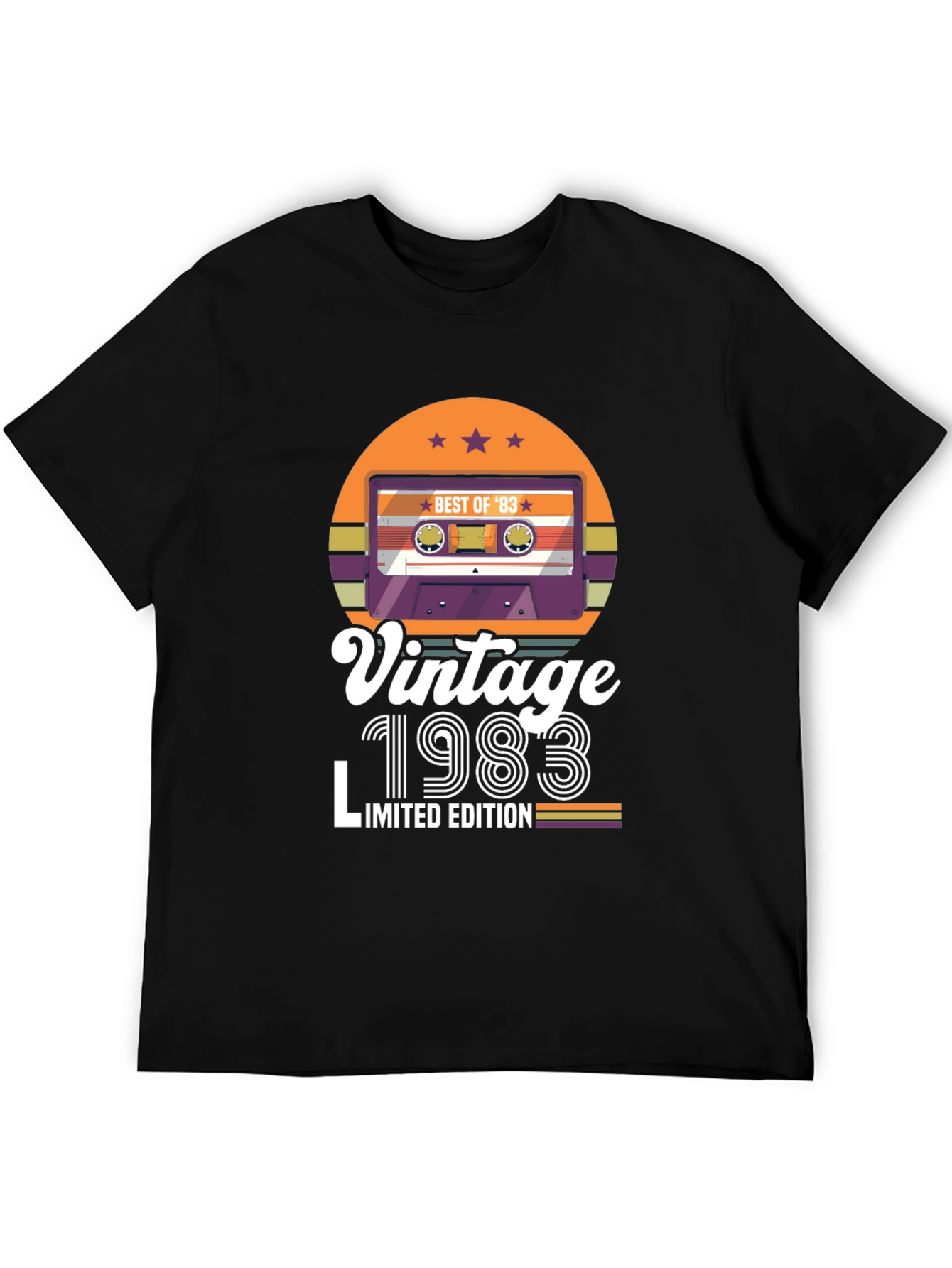 Vintage 1983 Limited Edition Cassette T-Shirt
