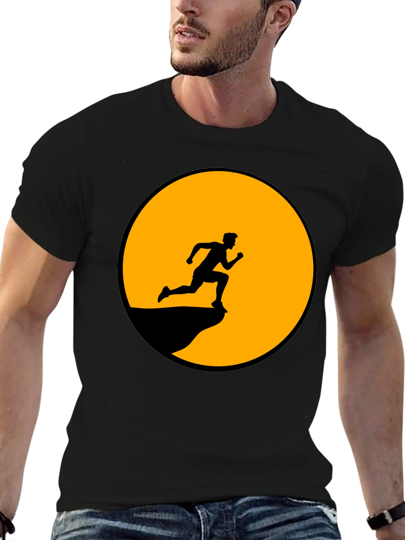 Silhouette Runner Graphic T-Shirt