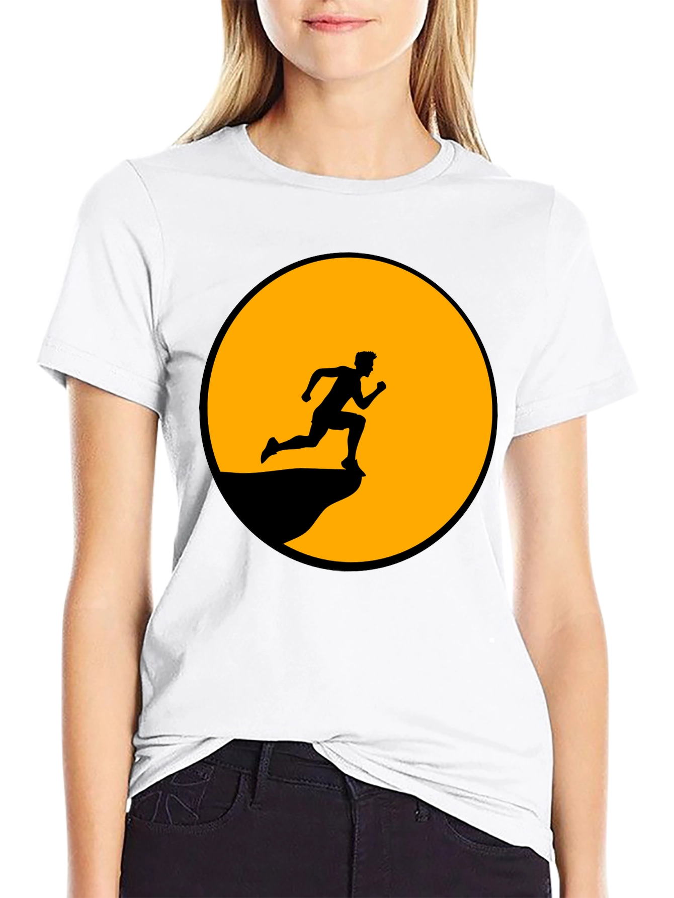 Silhouette Runner Graphic T-Shirt