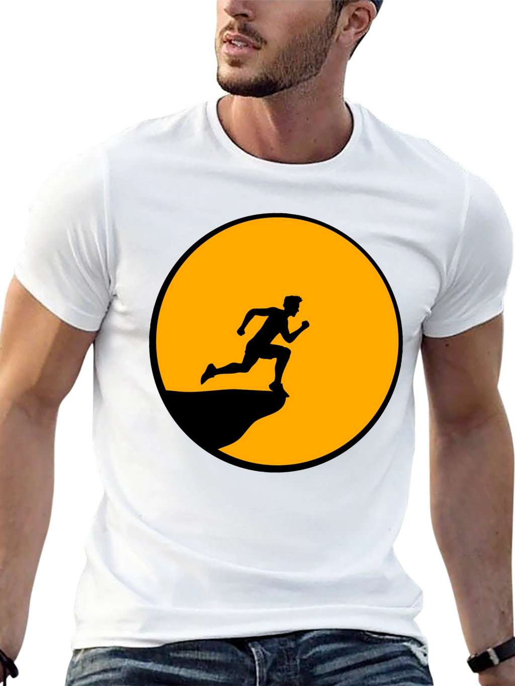Silhouette Runner Graphic T-Shirt