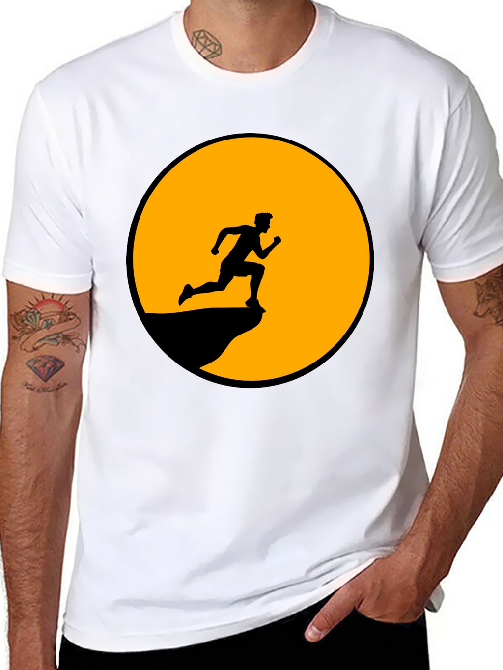 Silhouette Runner Graphic T-Shirt