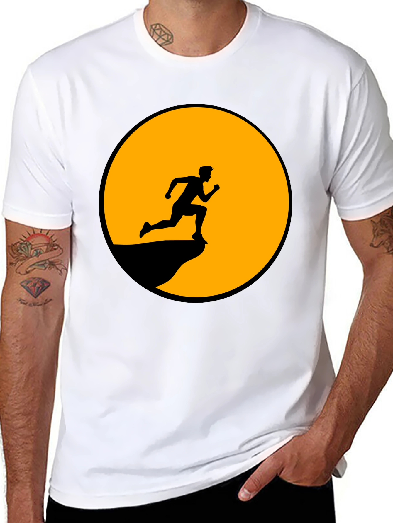Silhouette Runner Graphic T-Shirt