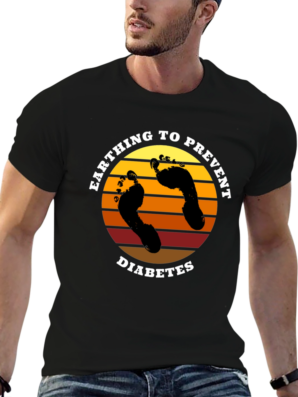 Earthing to Prevent Diabetes T-Shirt